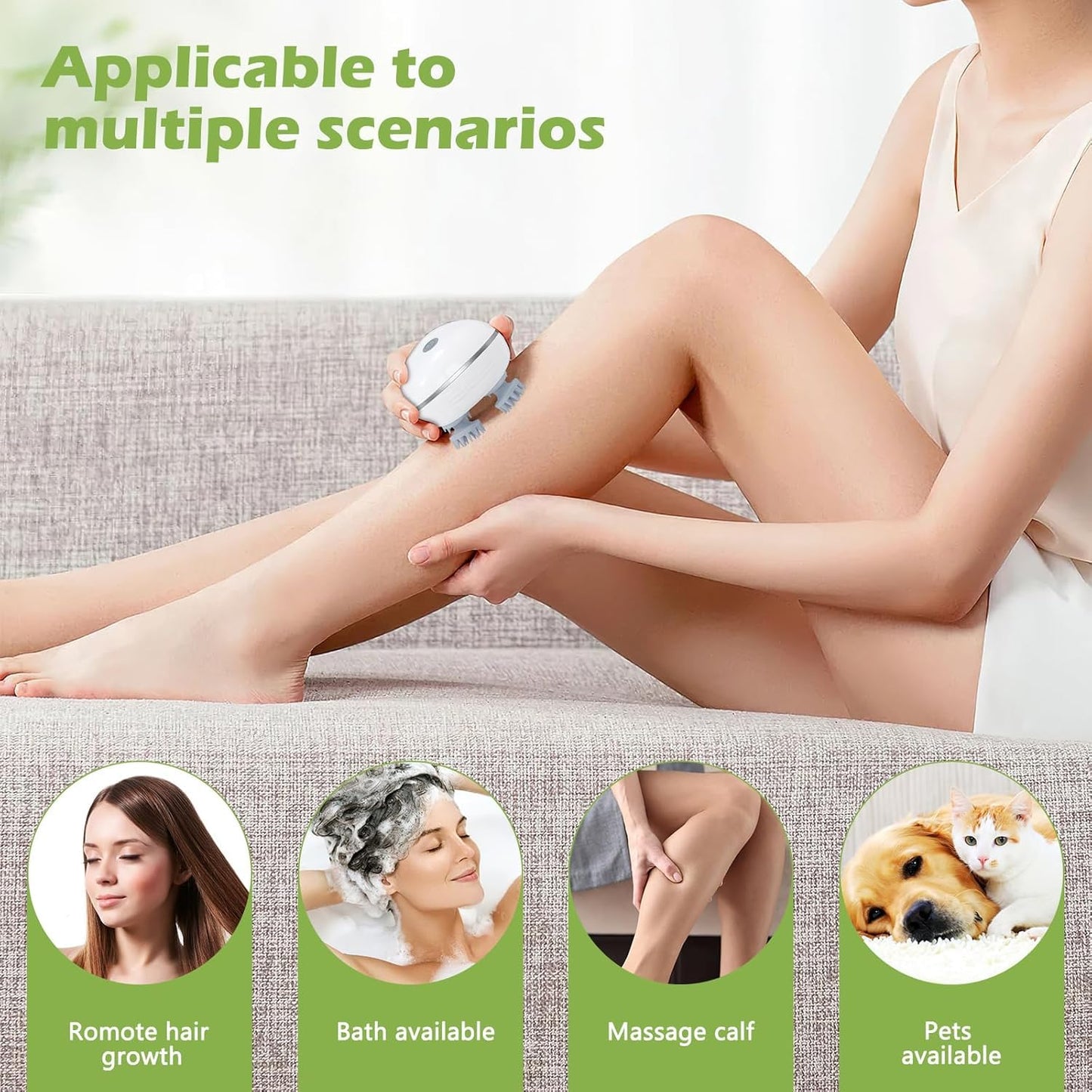 HOMOSOLACE Scalp & Body Massager™