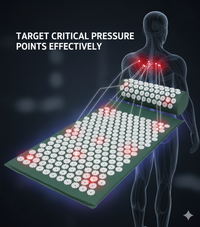 Homosolace Acupressure Relaxation Mat & pillow  Set™