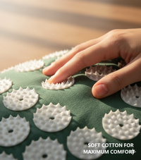 Homosolace Acupressure Relaxation Mat & pillow  Set™